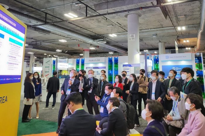 라스베이거스에서 열린 CES 통해 한국 혁신 중소기업 알렸다